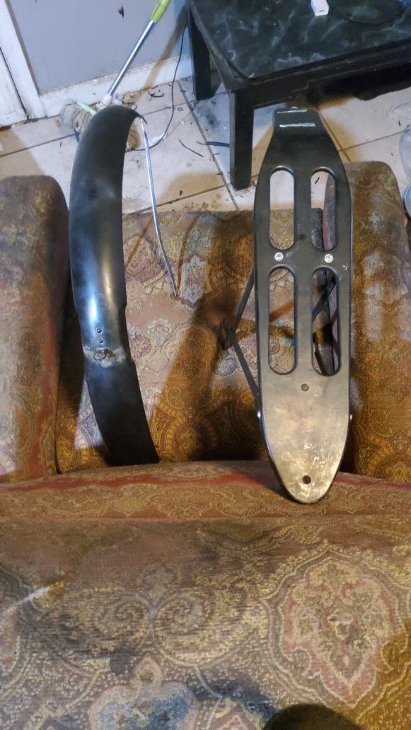 Back fender an rack
