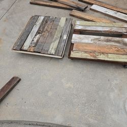 Steel Dolly, With 2x4,, 2x6 Wood Insert