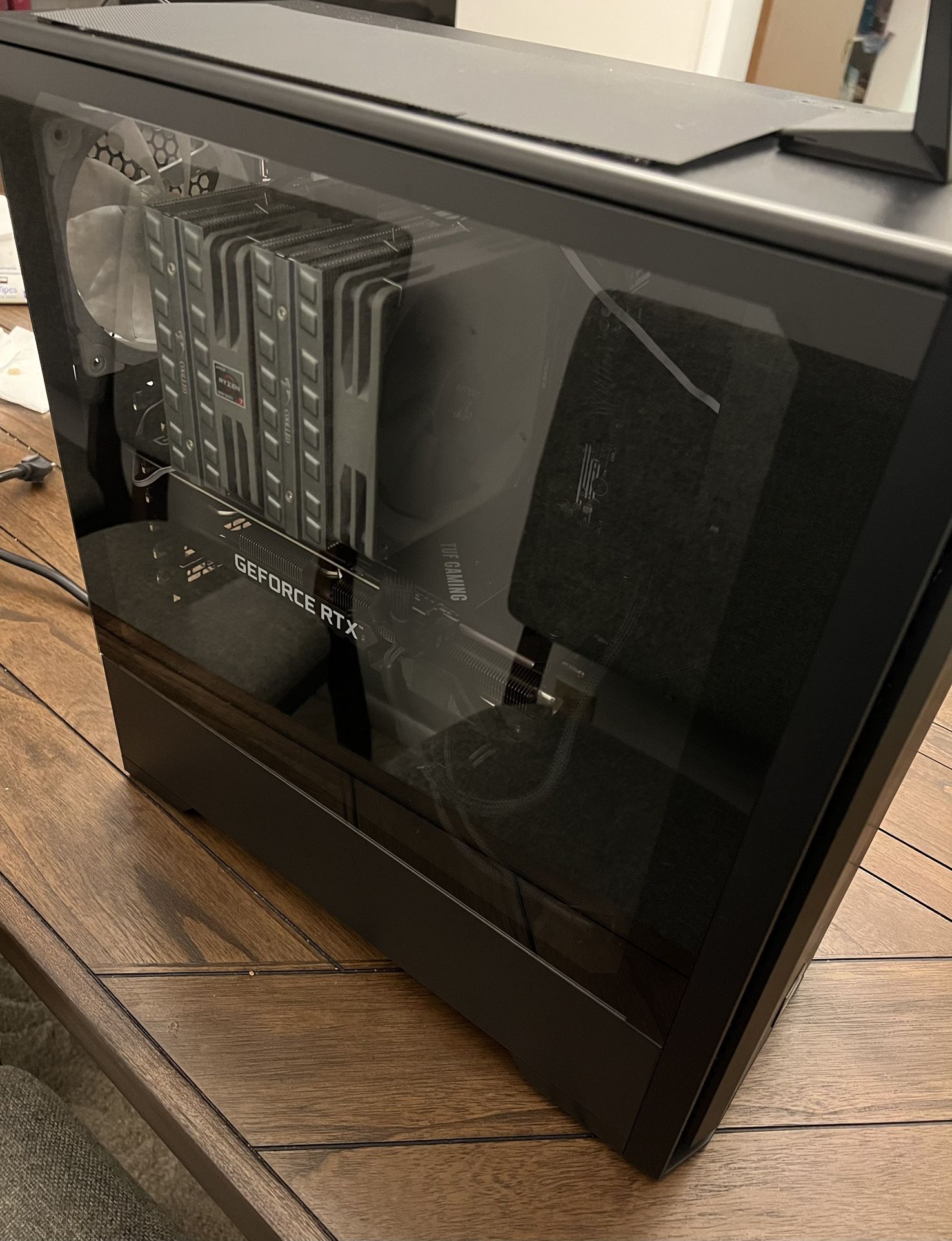 Desktop Gaming PC Midtower Nvidia RTX 3070 GPU and AMD Ryzen 5800x CPU 1000 Watt PSU