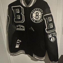 Brooklyn Nets MashUp Varsity Jacket