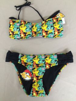 New with tags Pokemon bikini, jrs large