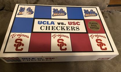 UCLA Bruins Vs. USC Trojans Collegiate Checkers Classic Rival Edition
