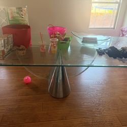 Heavy  Glass Dining table 