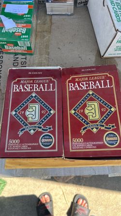 2 don russ 1992 series 2 Major League Baseball 36 count boxes