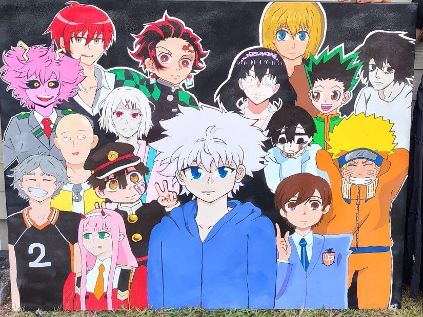 Gigantic Anime Painting