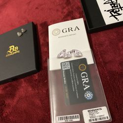 Heart Shape Moissanite Earrings 