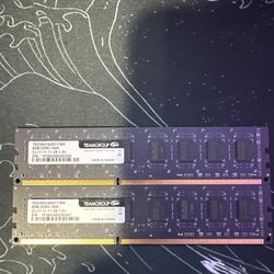 TeamGroup 16GB (2x8GB) DDR3 1600 RAM Kit, CL11, Desktop Memory