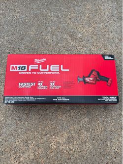 NEW Milwaukee 2719-20 M18 FUEL Hackzall Reciprocating Saw Sawzall 18 Volt