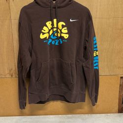 Nike Hooded  Sweatshirt Size Large