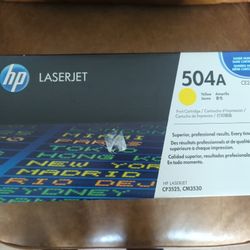 Hp 504a Yellow LaserJet Toner