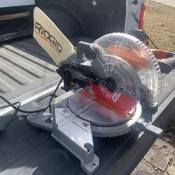 10” Ridgid Miter Saw