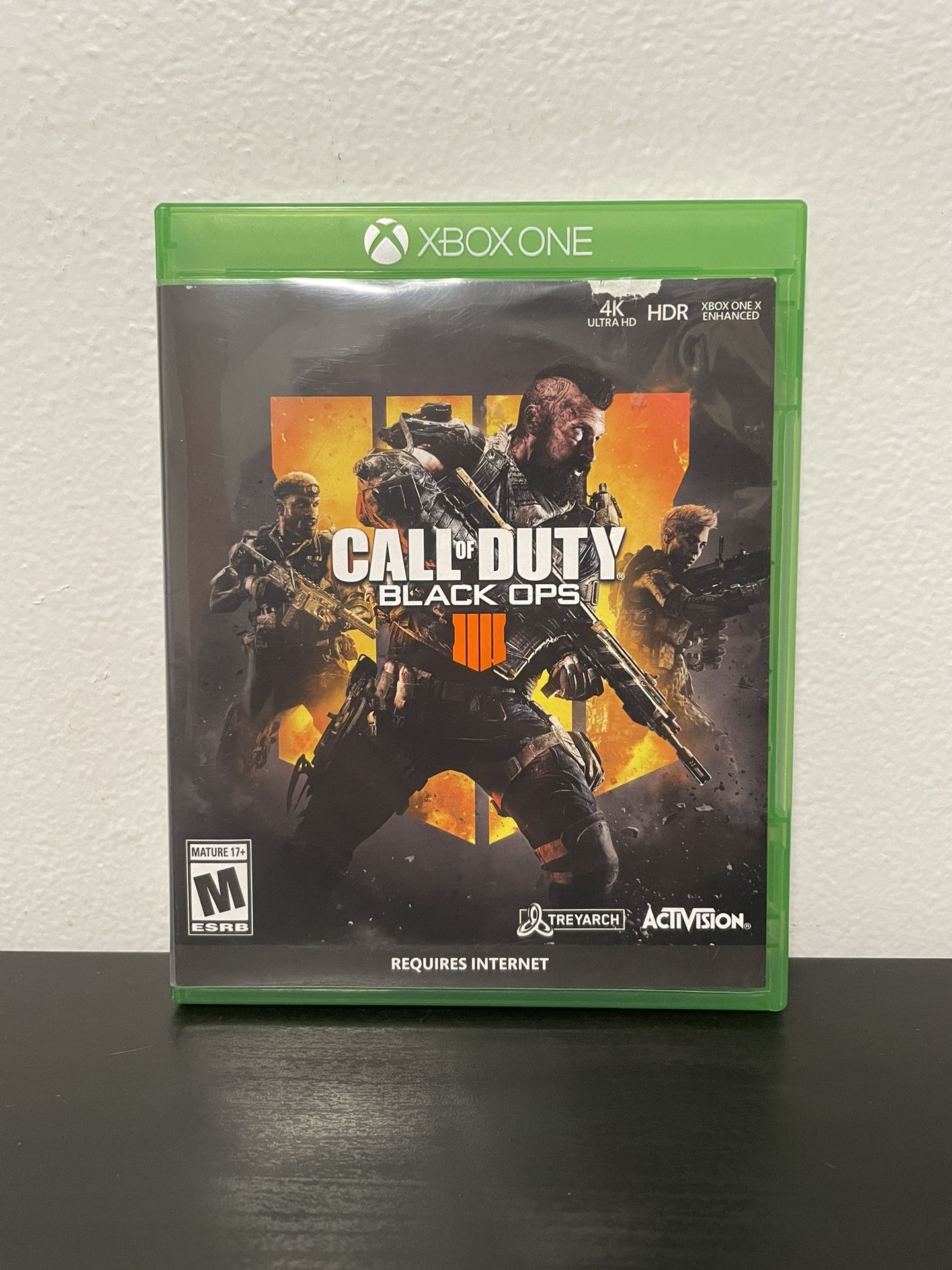 Call Of Duty Black Ops 4 Xbox One Like New COD IIII Microsoft War Video Game