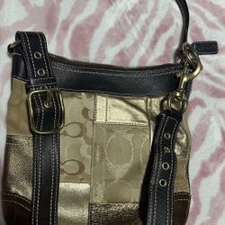 Coach Patchwork Shoulder Bag