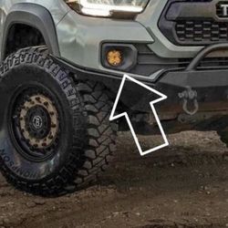 Baja Designs® Squadron Amber LED Fog Lights Kit for 2013-2023 Toyota Tacoma