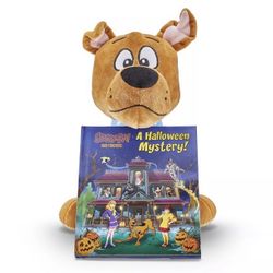 Scooby-Doo Plush and A Halloween Mystery Book
