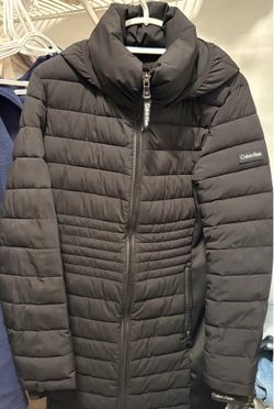 Black Calvin Klein Winter Coat