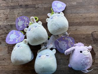 New Easter Original Squishmallow Miley and Delzi $15/All