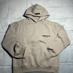 Fear Of God Essentials Gray Hoddie