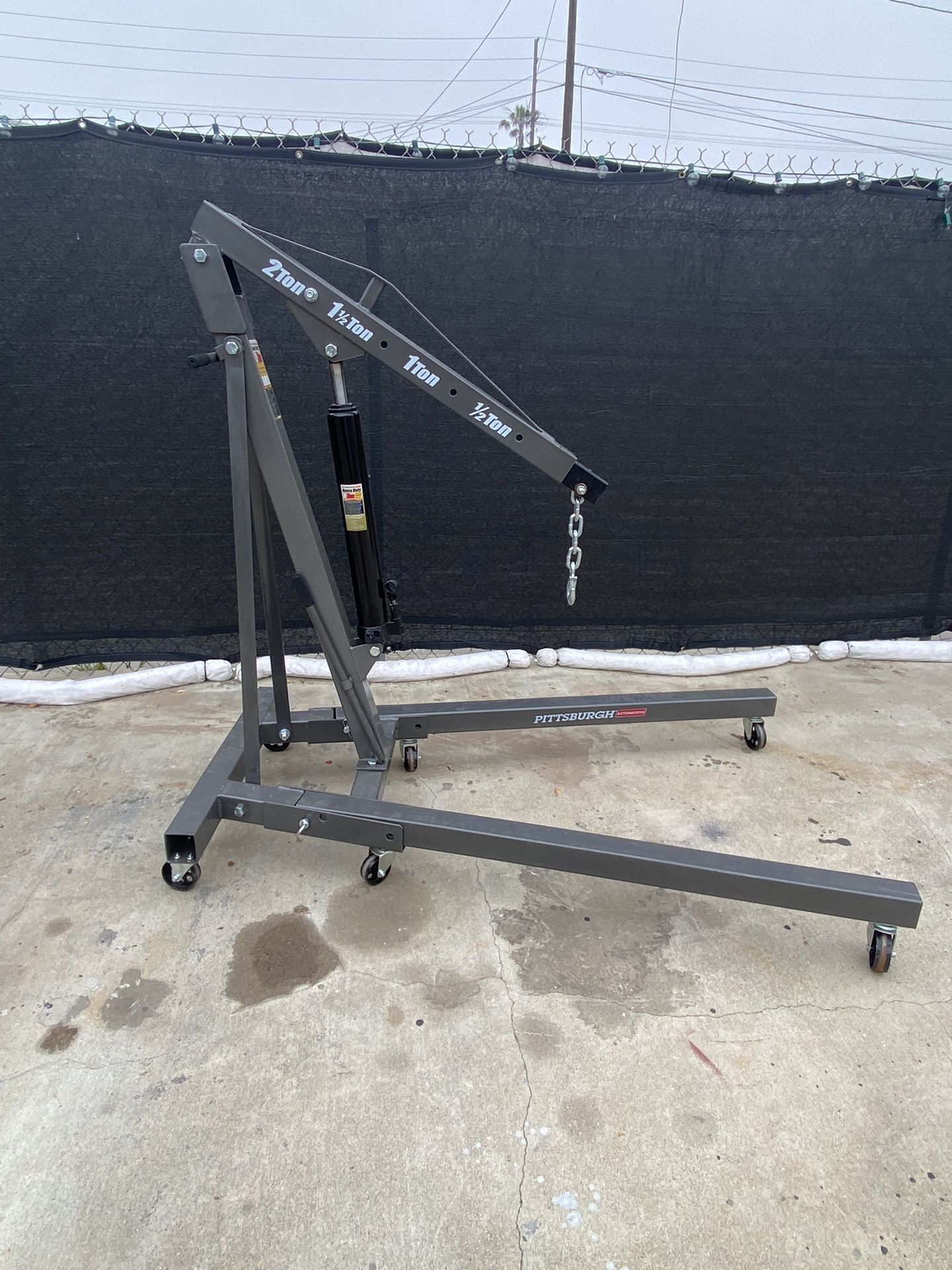 Pittsburg 2 Ton Engine Hoist for Sale in Lomita, CA OfferUp