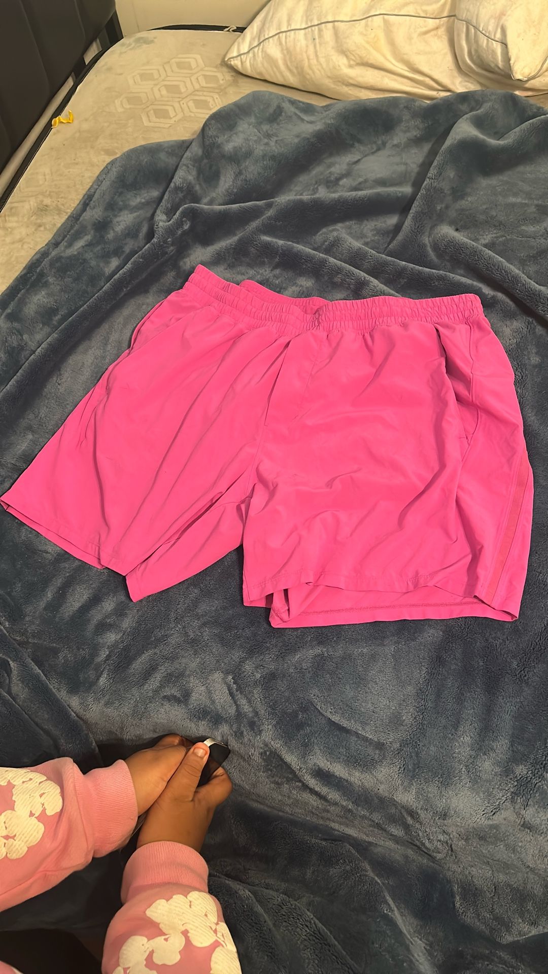 Pink Lululemon Shorts