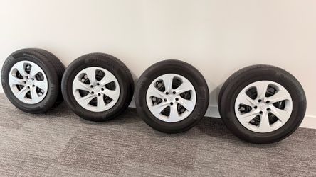 OEM Toyota RAV4 Wheels + Continental ProContact Tires – Set of 4 – 2025 DOT