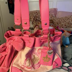 Pink juicy couture purse