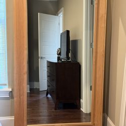Simple Elegant Pine Mirror