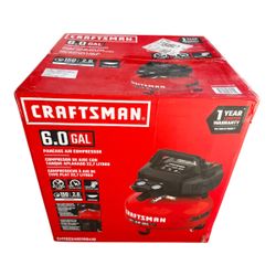 Craftsman 6‑Gallon Pancake Air Compressor – Brand New (Unopened)