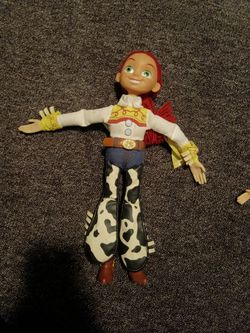 Disney Pixar Toy Story 15” Jessie The Cowgirl Pull String Doll