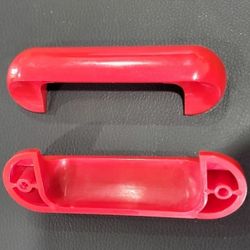 Amerock Plastics Red 3 3/4" (96mm) Ctr. Drawer Cup Pull Handle