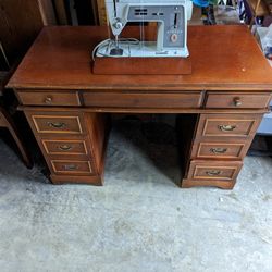 Antique Sewing Table 