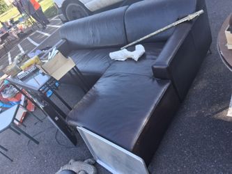 Leather  sofa set