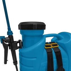 Back pack electromagnetic sprayer