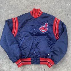Vintage 90’s Cleveland Indians Starter Jacket Size: M
