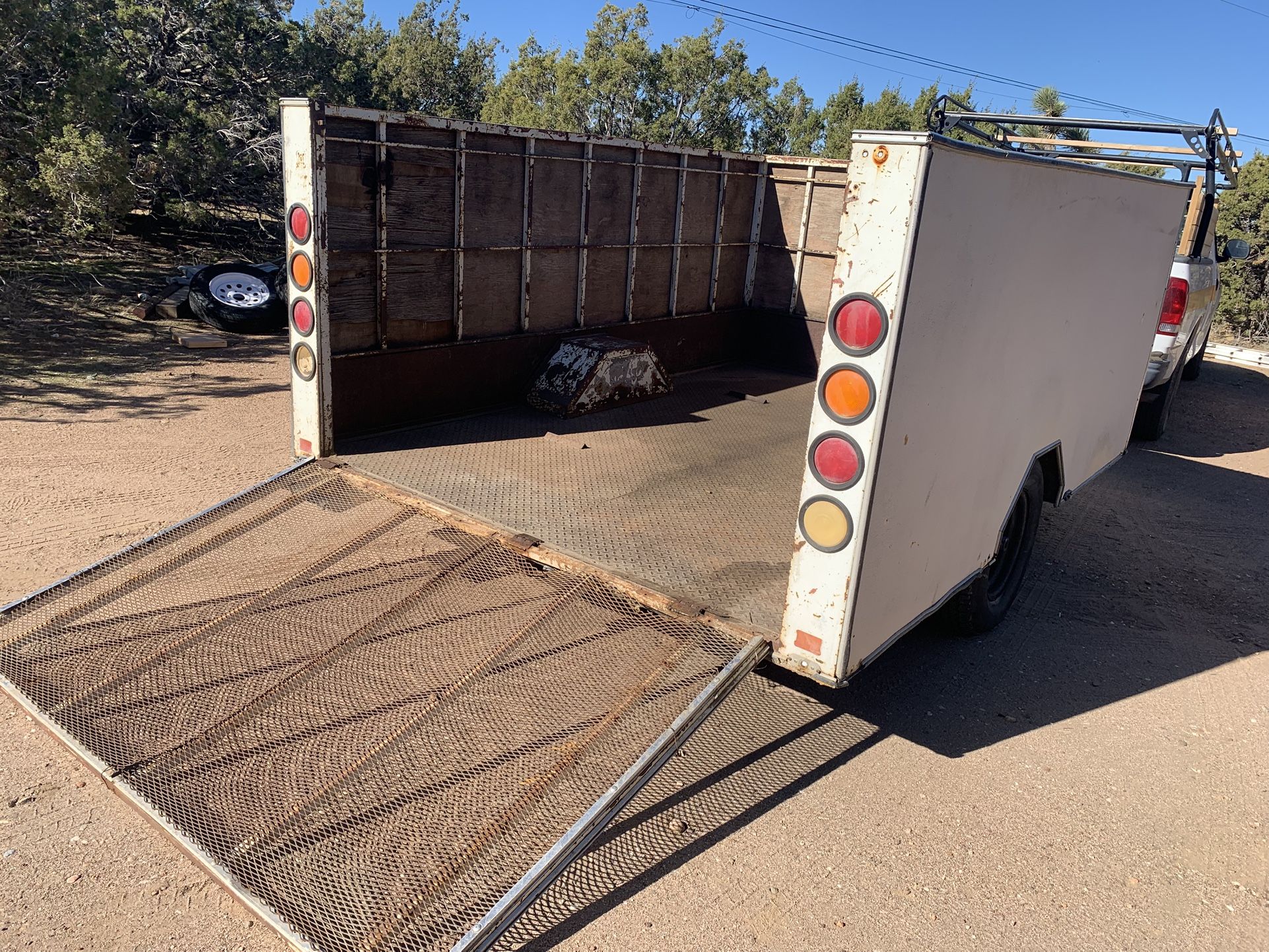 2000 Utility Gardener Trailer 7x10 Permanent Plate In My Name