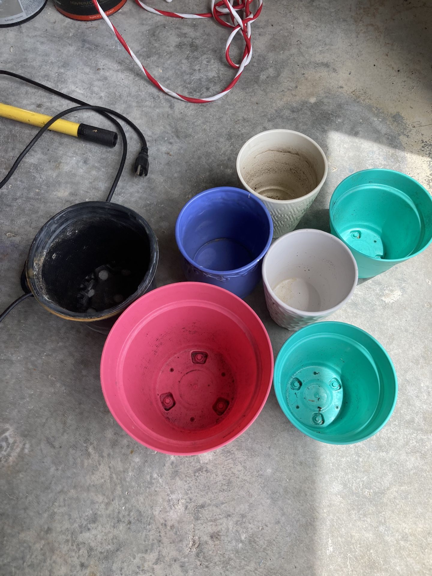 Ceramic And Plastic Pots Are $5 For All