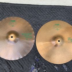 Paiste 505 Series Soundedge HI HAT Drum Cymbals