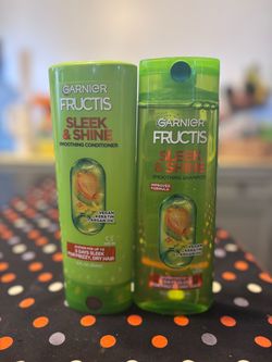 Garnier Fructis Sleek & Shine Shampoo and Conditioner Set(6$$)