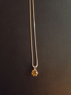 Citrine Necklace 