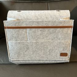 Bedside Caddy Hanging Bed Organizer Storage Bag with Pockets