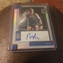 2023 WWE WRESTLEING SMACKDOWN LIVE DONRUSS OPTIC REFRACTOR BUTCH SIGNATURES SERIES AUTOGRAPH TRADING CARD