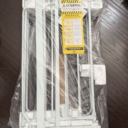 Extra Wide Pet Gate / Safety Gate - Fits Openings 29” - 56”