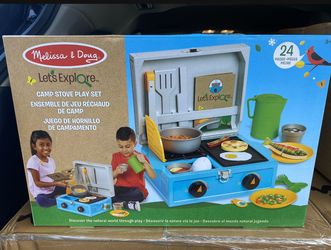 Melissa & Doug Let's Explore Camp Stove Play Set