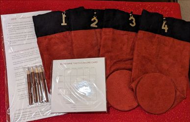 Blind Wine Tasting Kit
