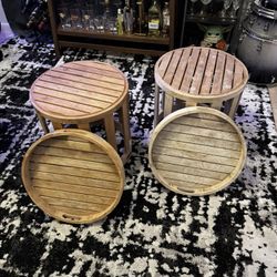 Pair of Side Tables 