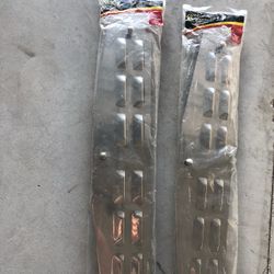 Semi Truck Chrome Mud Flap Weights 