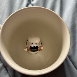 cow mug w/ cow figure inside + Cow Plush Squish