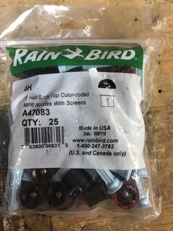 Rain bird 5” half circle