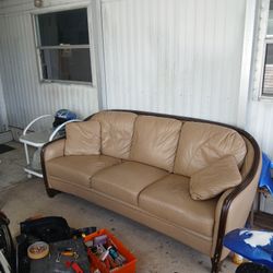 Leather Couch 