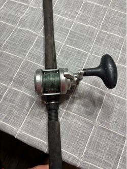 Accurate Boss Fury 400 silver on 8ft bottom rod